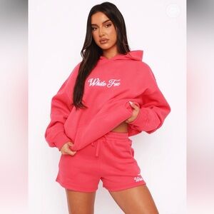 White Fox season 7 oversized hoodie sorbet